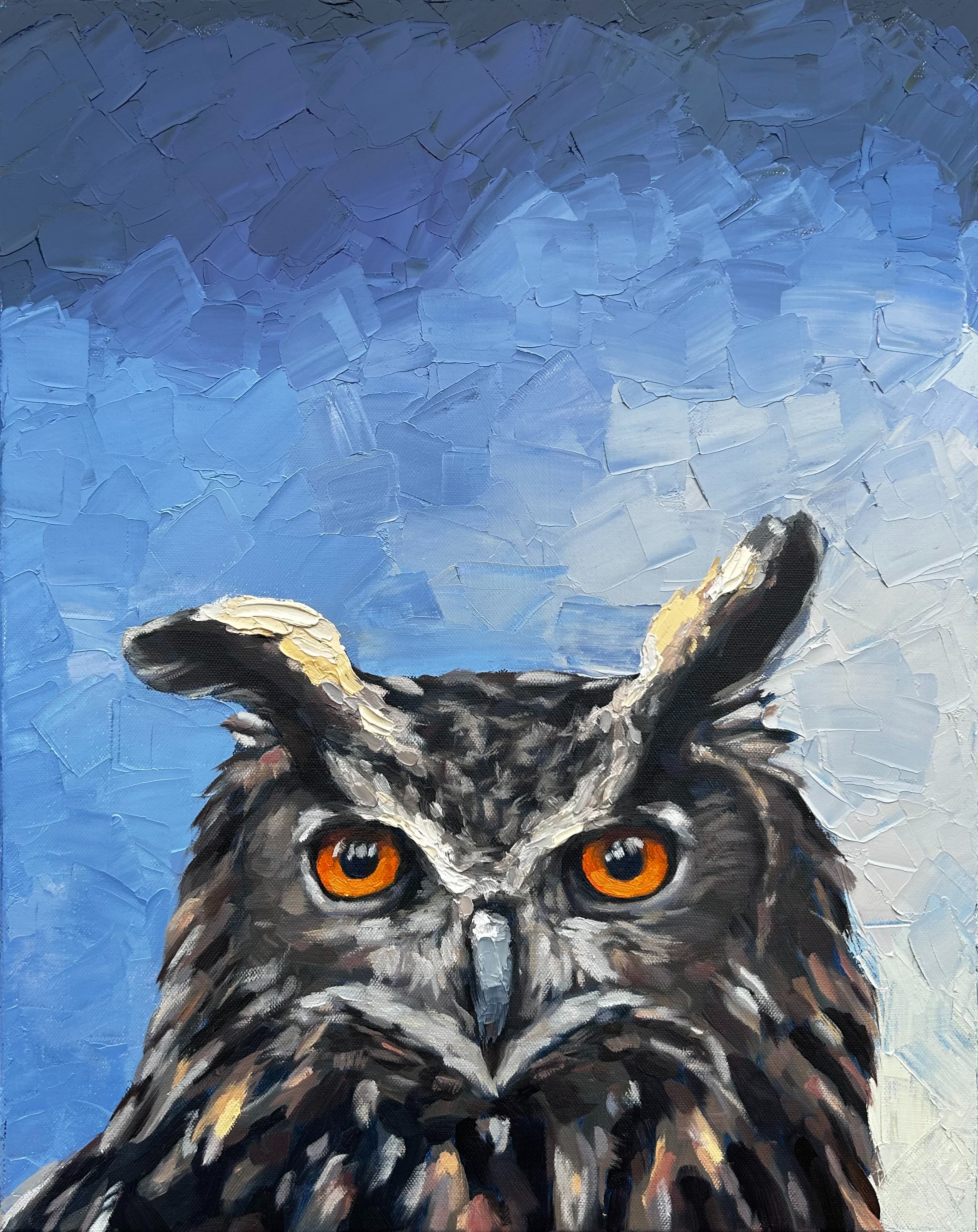 16" x 20" oil on canvas